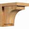 Ekena Millwork Huntington Rough Sawn Corbel w/Backplate, Western Red Cedar, 6"W x 8"D x 8"H COR06X08X08HUN01RWR - alternate 1